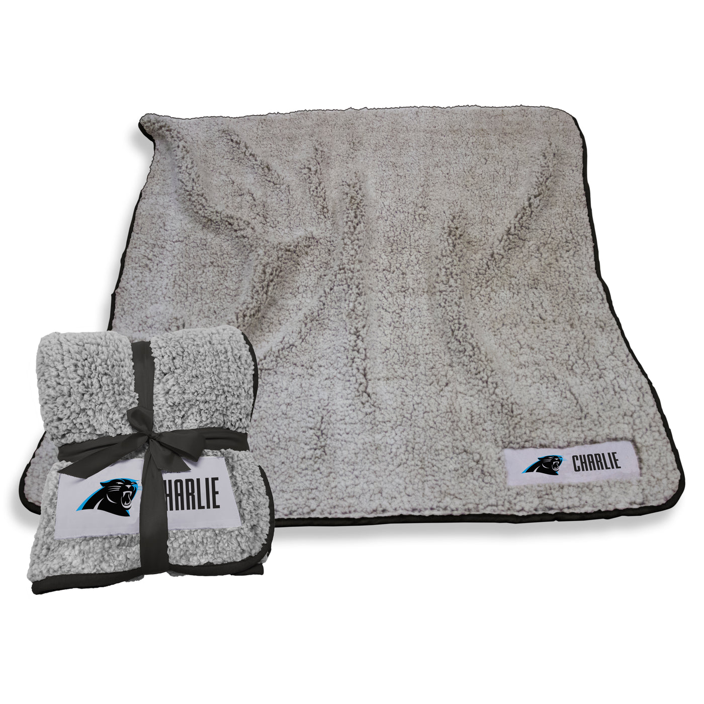 Carolina Panthers Personalized Frosty Fleece - Logo Brands