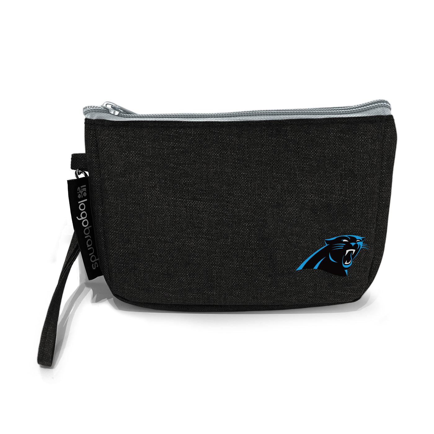 Carolina Panthers Crosshatch Wristlet