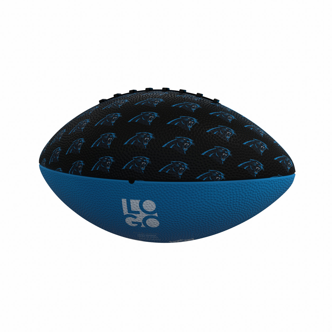 Carolina Panthers Repeating Mini-Size Rubber Football