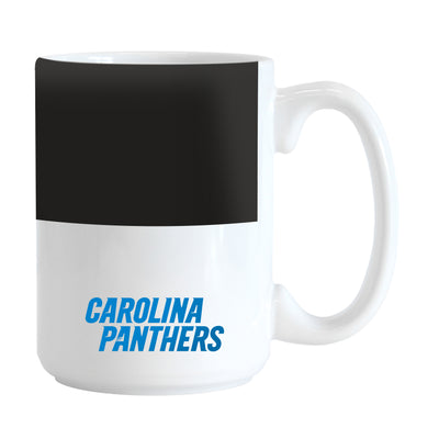 Carolina Panthers 15oz Colorblock Sublimated Mug