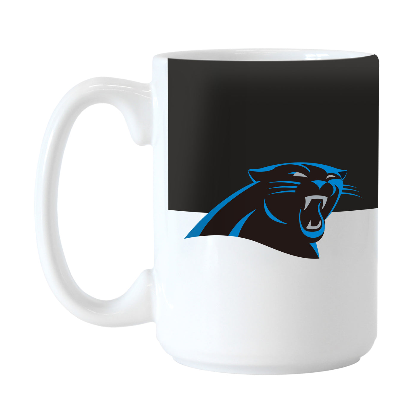 Carolina Panthers 15oz Colorblock Sublimated Mug