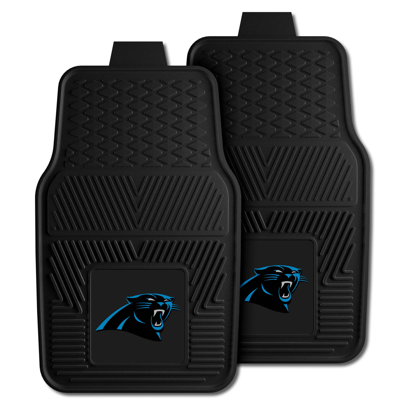 NFL - Carolina Panthers 2-pc Vinyl Car Mat Set