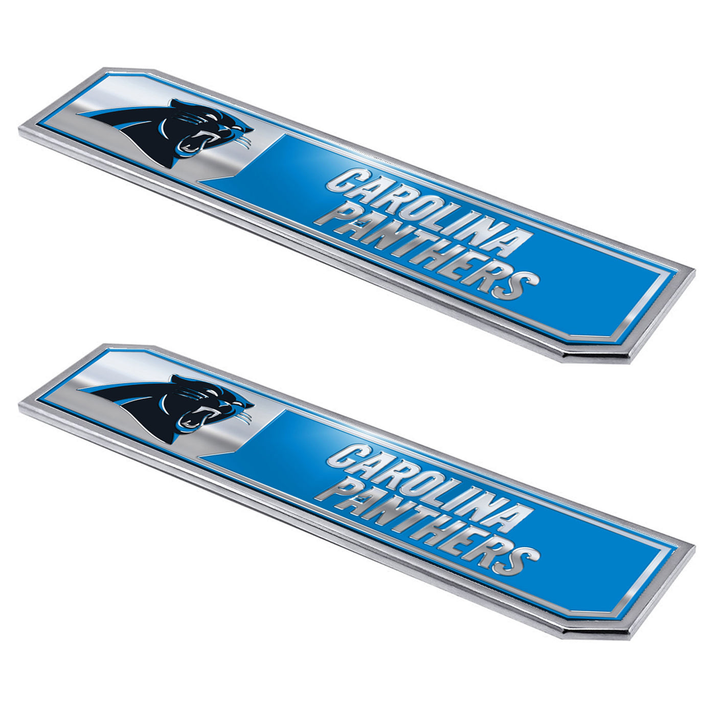 NFL - Carolina Panthers Embossed Truck Emblem 2-pk
