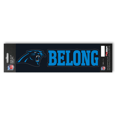 NFL - Carolina Panthers Team Slogan Decal