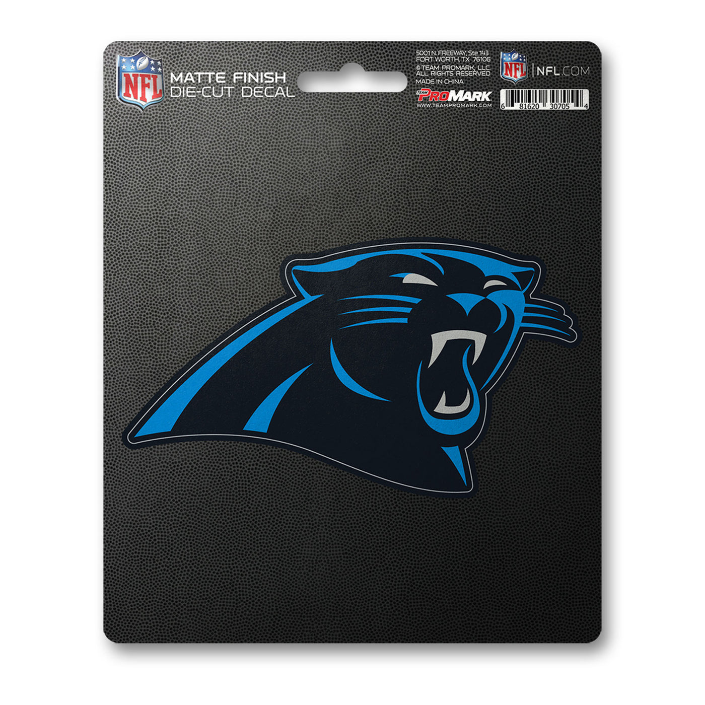 NFL - Carolina Panthers Matte Decal