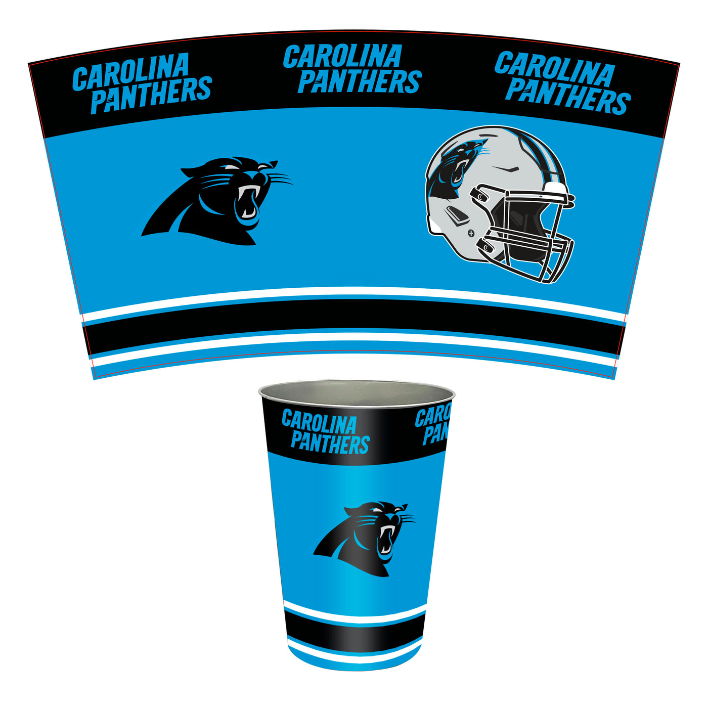 NFL - Carolina Panthers Wastebasket