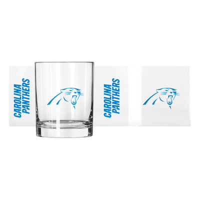 Carolina Panthers 14oz Gameday Rocks Glass