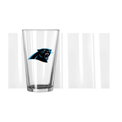 Carolina Panthers 16oz Logo Pint Glass