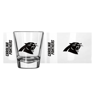 Carolina Panthers Black 2oz Gameday Shot Glass
