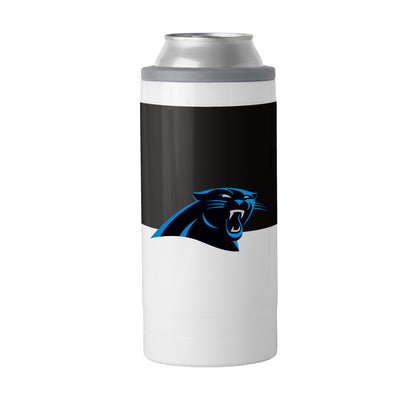 Carolina Panthers 12oz Colorblock Slim Can Coolie - Logo Brands