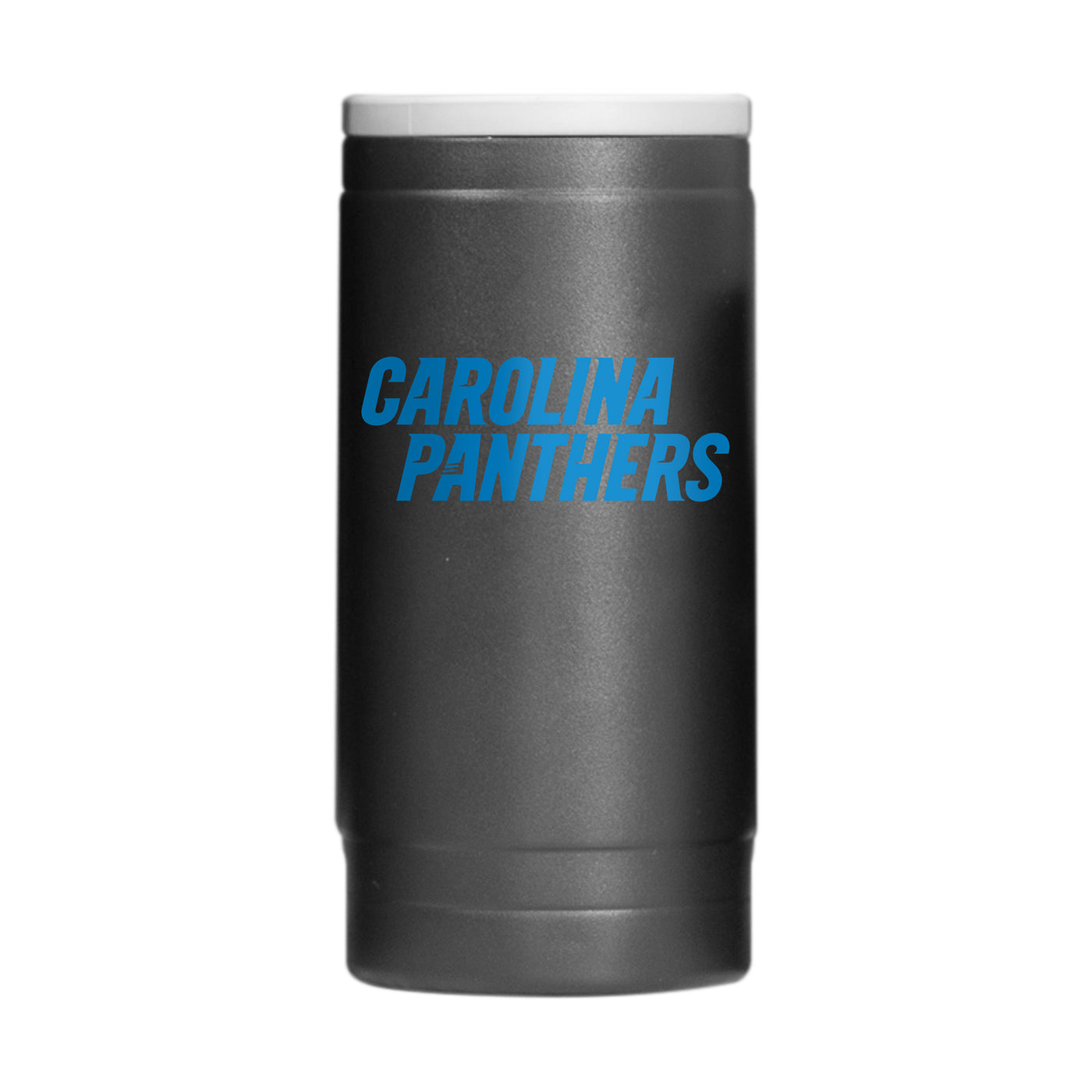 Carolina Panthers Flipside Powder Coat Slim Can Coolie - Logo Brands