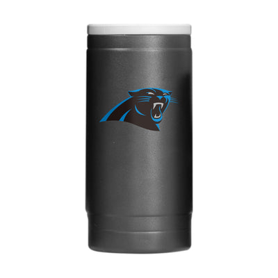 Carolina Panthers Flipside Powder Coat Slim Can Coolie - Logo Brands