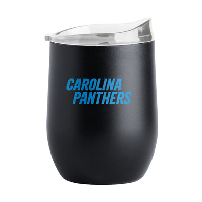 Carolina Panthers 16oz Flipside Powder Coat Curved Beverage - Logo Brands