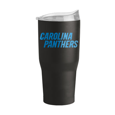 Carolina Panthers 30oz Flipside Powder Coat Tumbler - Logo Brands