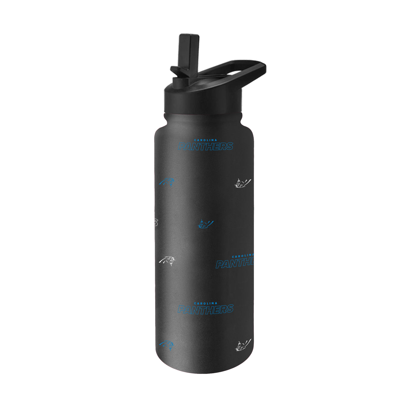 Carolina Panthers 34oz Step And Repeat Quencher Bottle