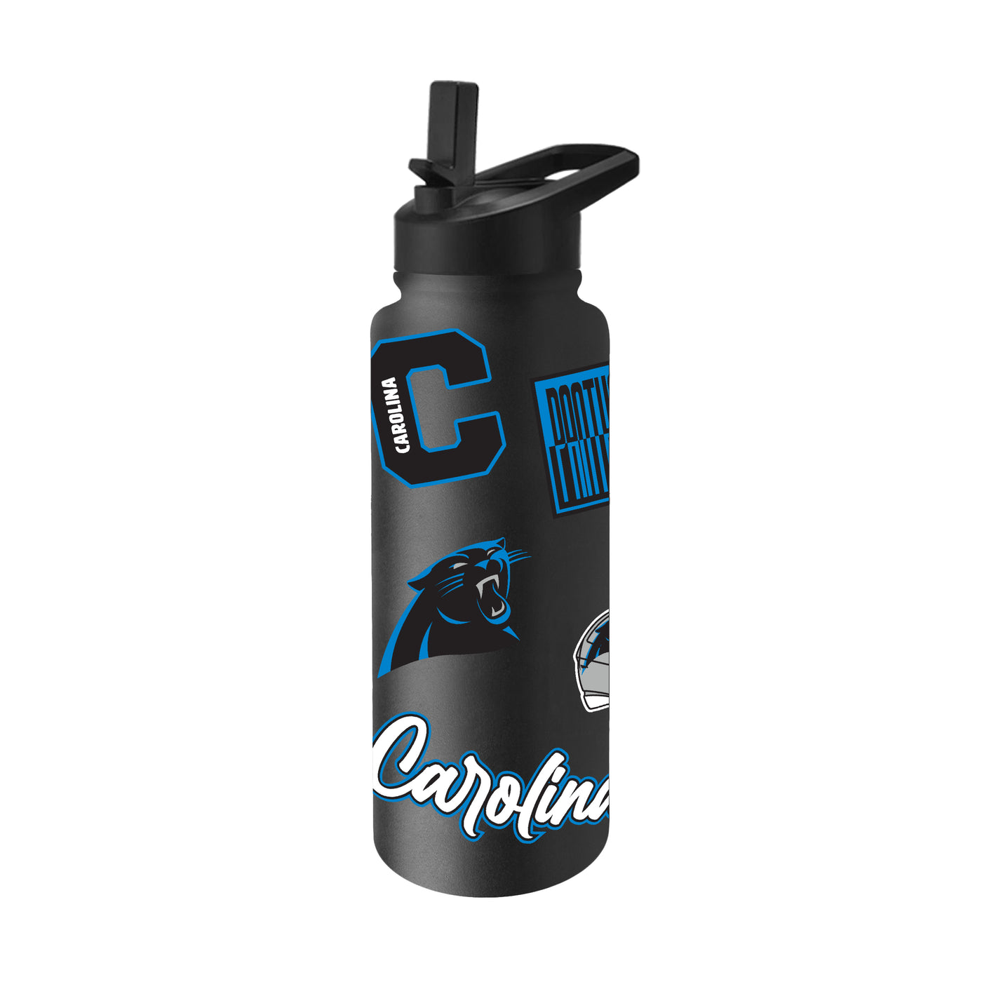 Carolina Panthers 34oz Dreamweave Quencher Bottle