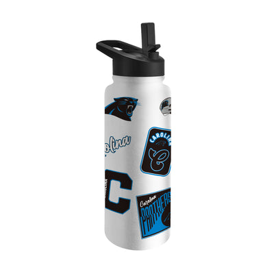 Carolina Panthers Dreamweave 34oz Quencher Bottle
