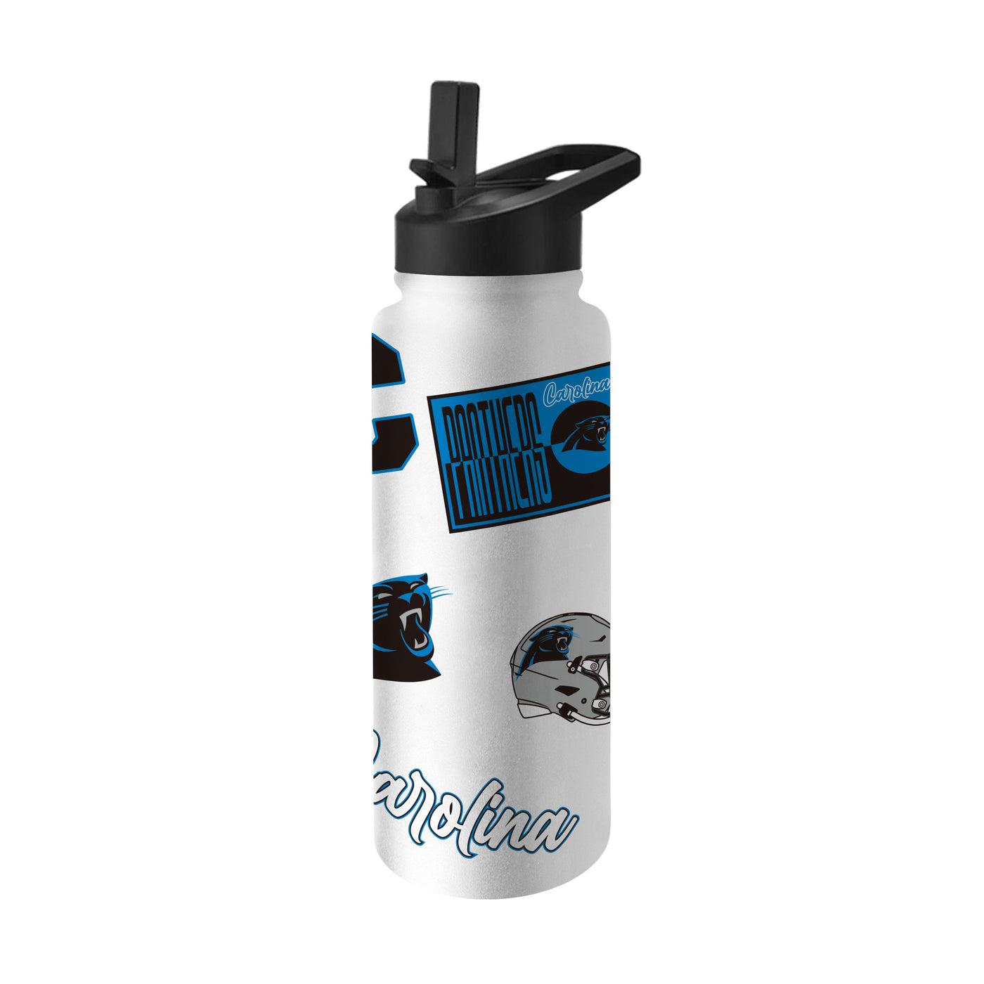 Carolina Panthers Dreamweave 34oz Quencher Bottle