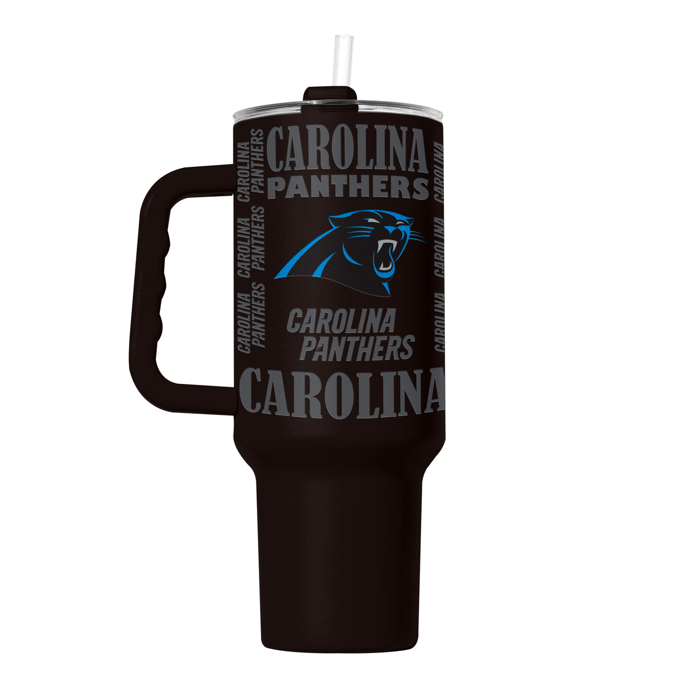 Carolina Panthers 40oz Replay Powder Coat Tumbler