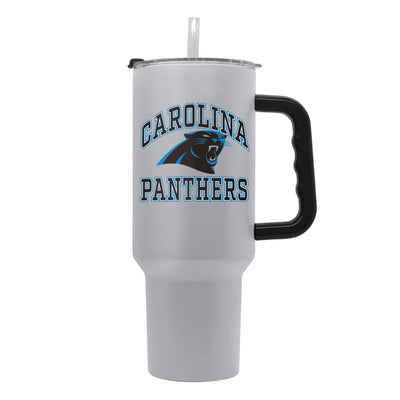Carolina Panthers 40oz Athletic Powder Coat Tumbler - Logo Brands