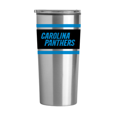 Carolina Panthers Stripe 20 oz Fusion Tumbler