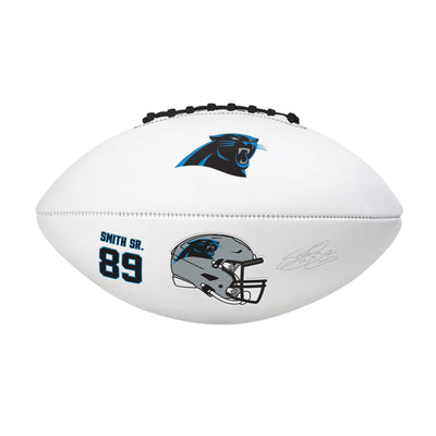 Carolina Panthers Steve Smith Sr Players Full Size Autograph Football