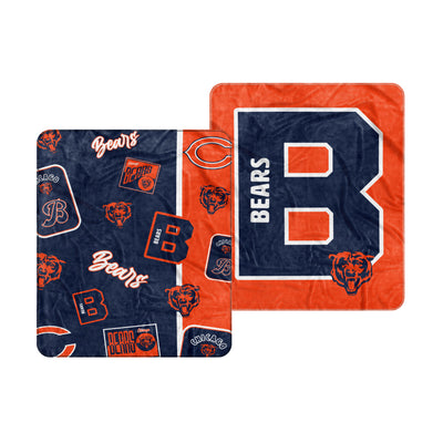 Chicago Bears Dream Weave Throw 50x60