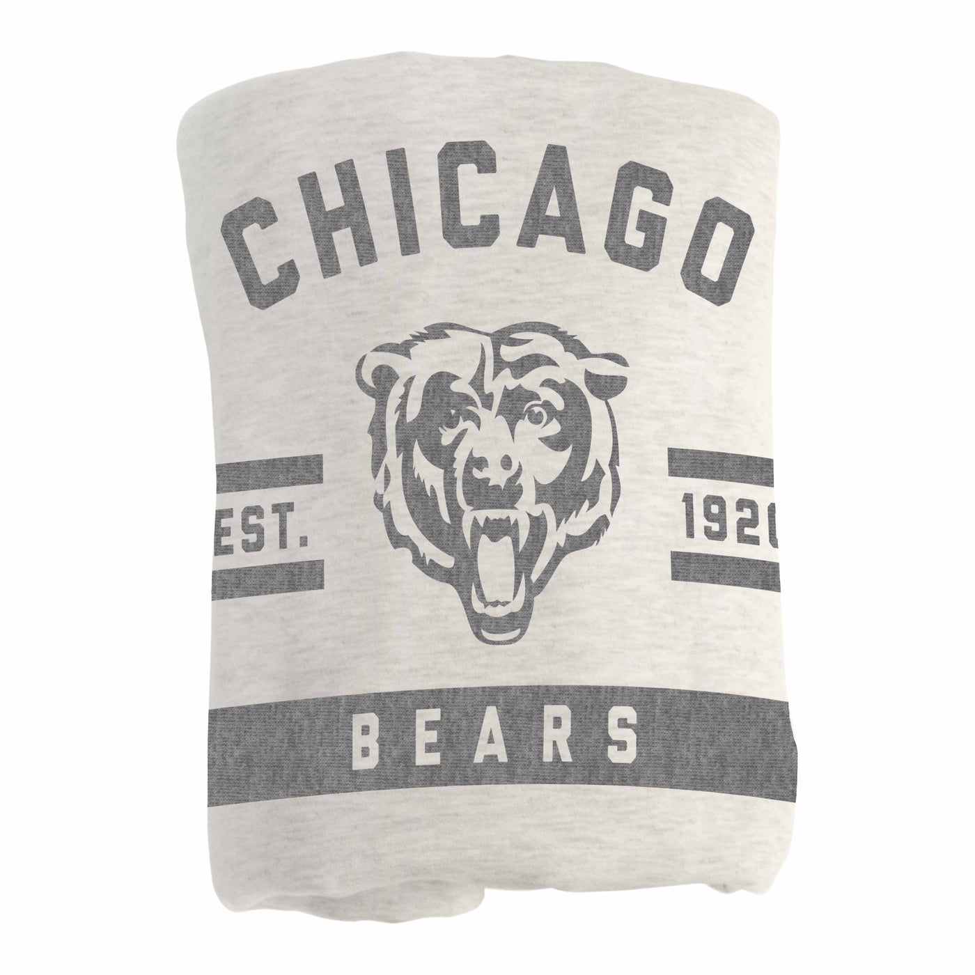 Chicago Bears Oatmeal Sweatshirt Blanket