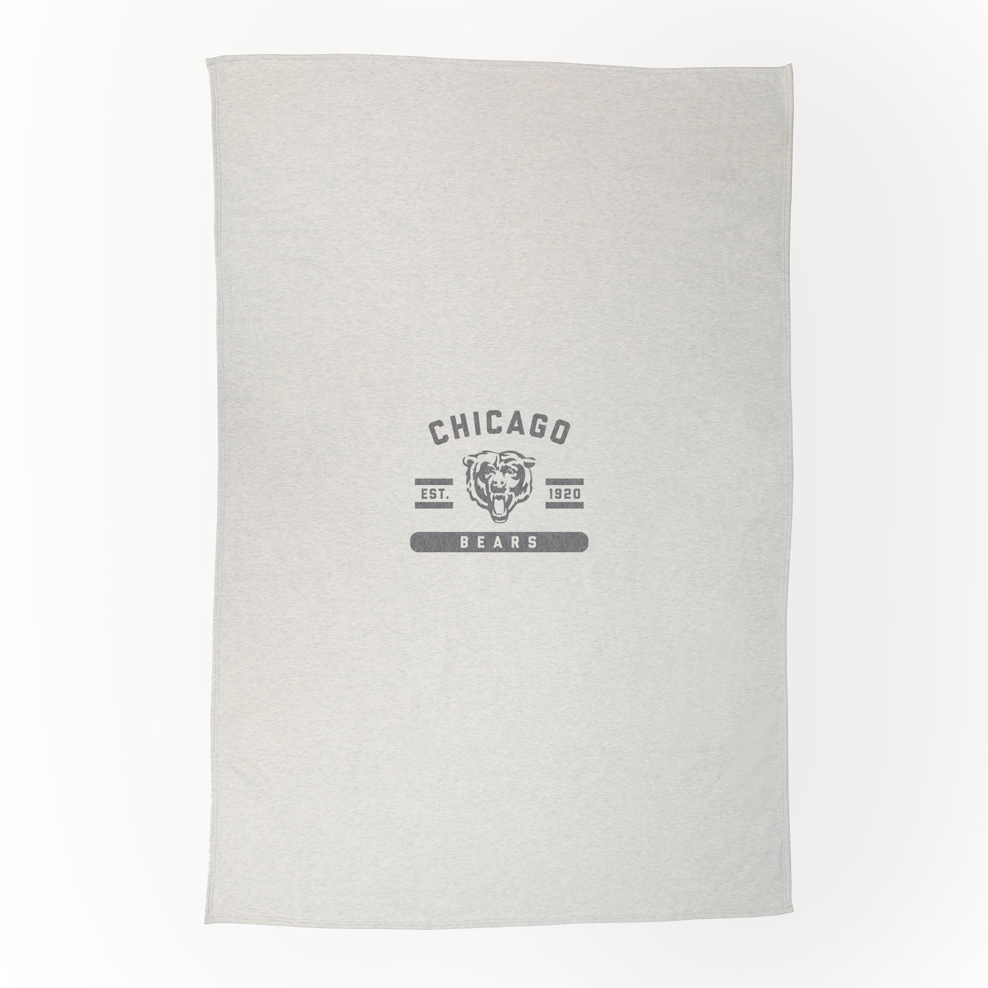 Chicago Bears Oatmeal Sweatshirt Blanket