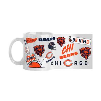 Chicago Bears 11oz Native Sublimated Mug