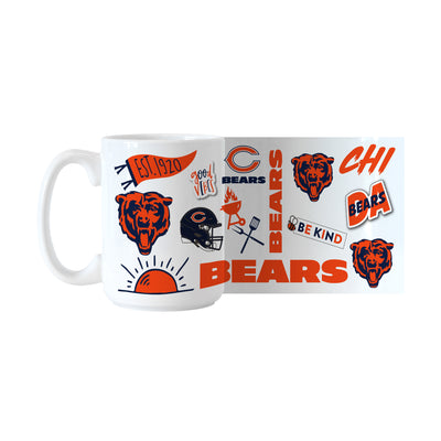 Chicago Bears 15oz Native Sublimated Mug