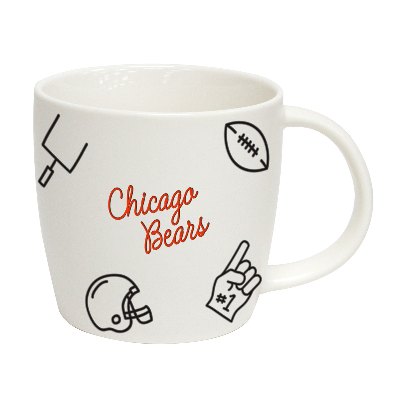 Chicago Bears 18oz Playmaker Mug