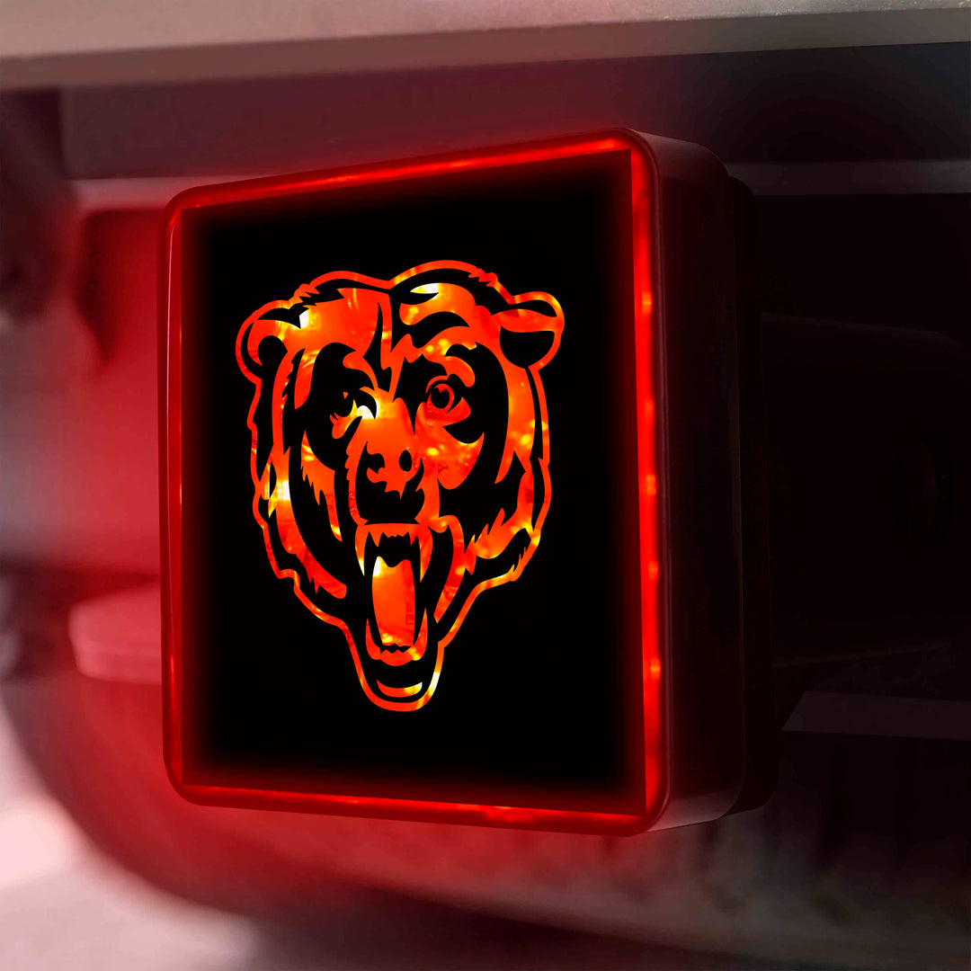 NFL - Chicago Bears Lighted Hitch Cover | Logo Brands