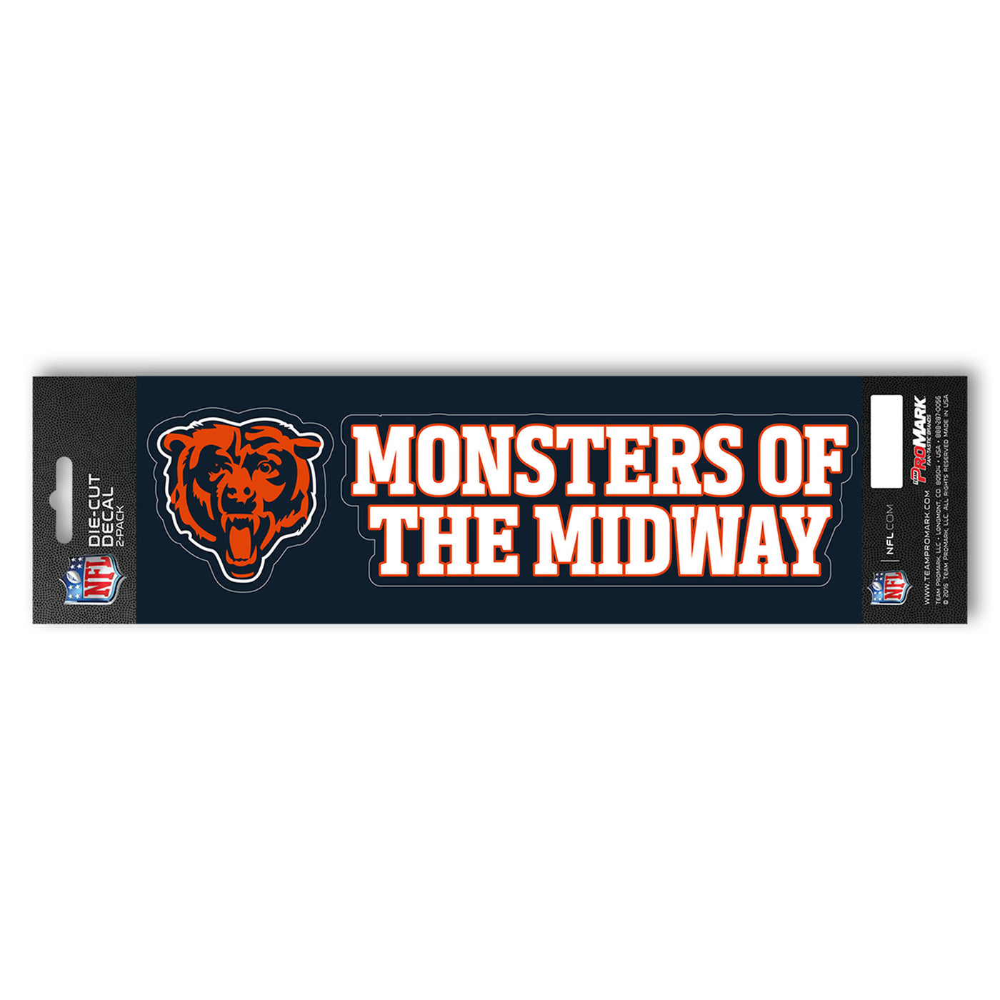 NFL - Chicago Bears Team Slogan Decal