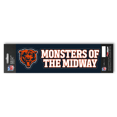 NFL - Chicago Bears Team Slogan Decal
