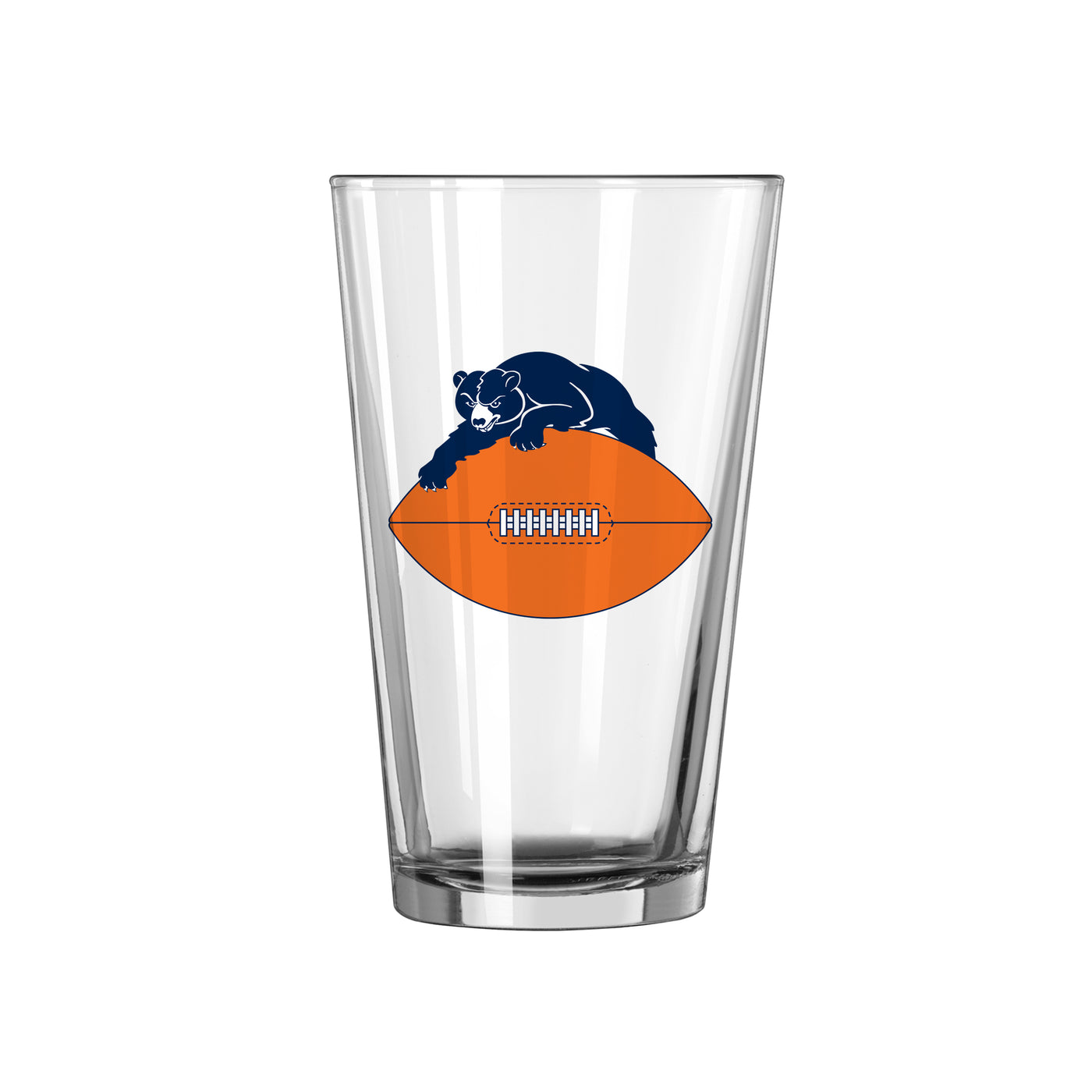 Chicago Bears 16oz Retro Pint Glass