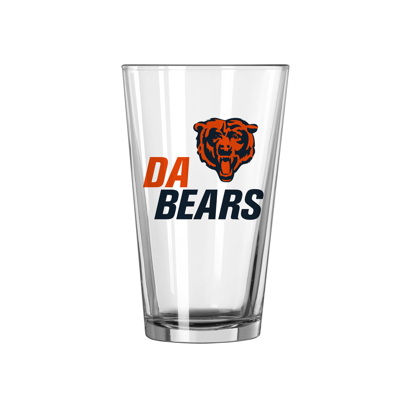 Chicago Bears 16oz Slogan Pint Glass
