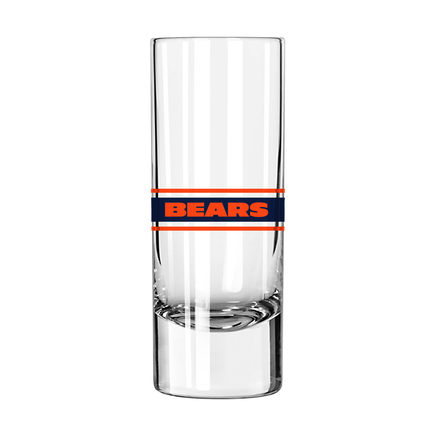 Chicago Bears 2.5oz Stripe Shooter Glass