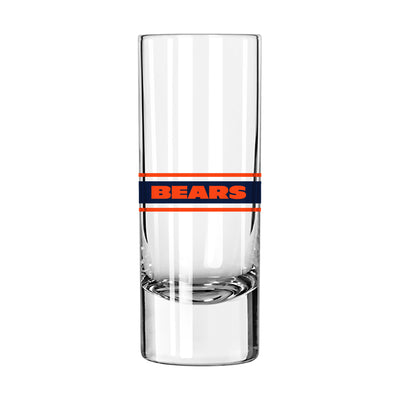 Chicago Bears 2.5oz Stripe Shooter Glass