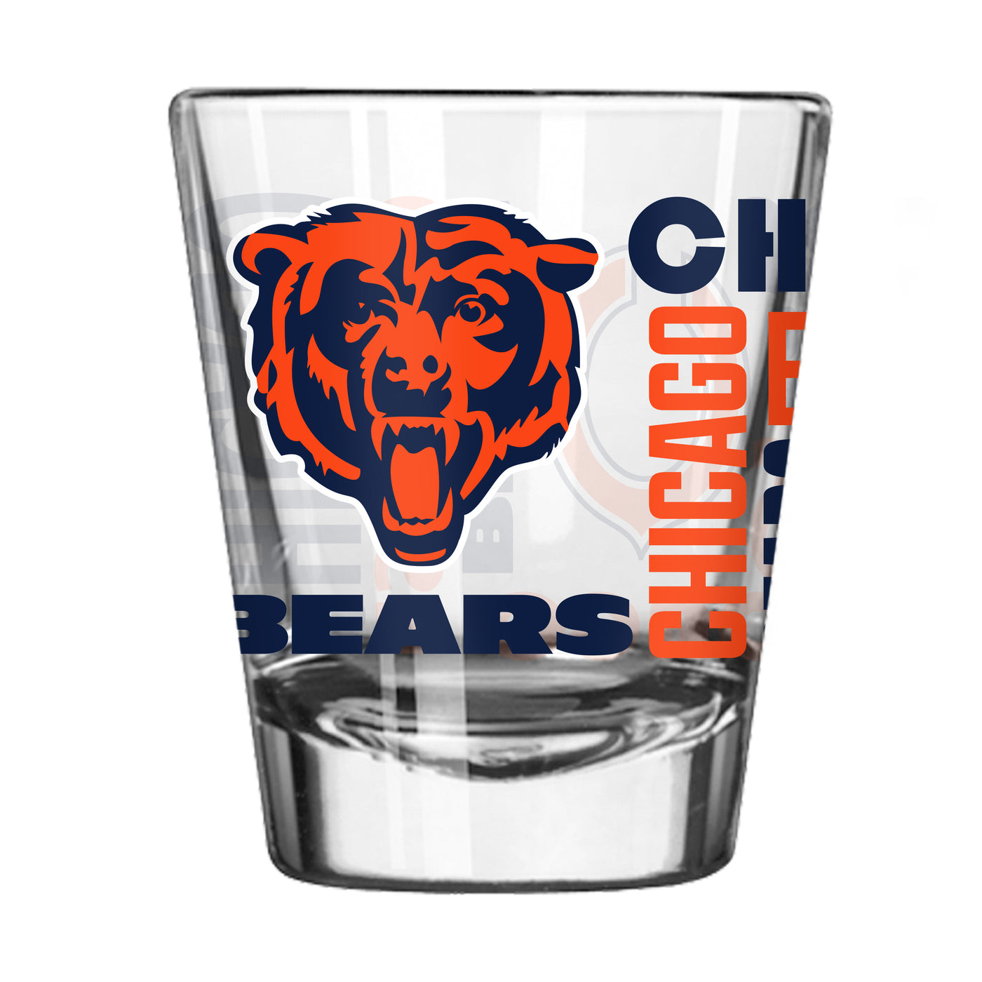 Chicago Bears 2oz Spirit Shot Glass