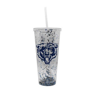 Chicago Bears 24oz Confetti Tumbler