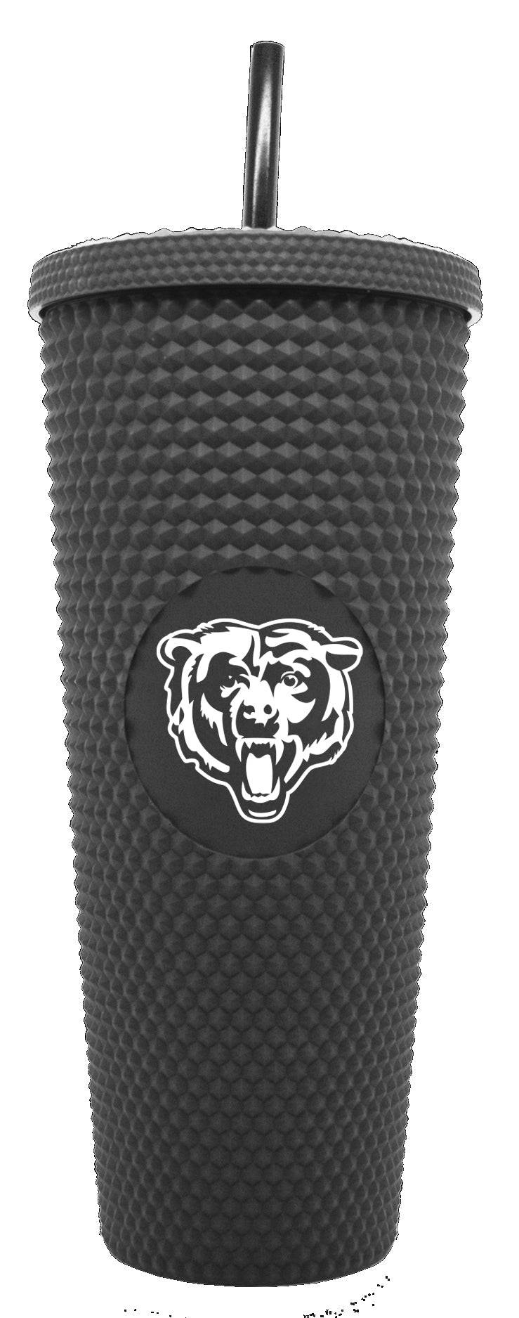 Chicago Bears 24oz Studded Tumbler