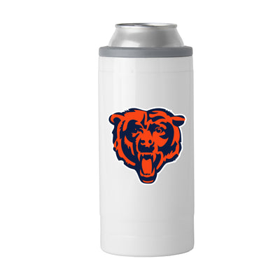Chicago Bears Letterman 12 oz Slim Can Coolie