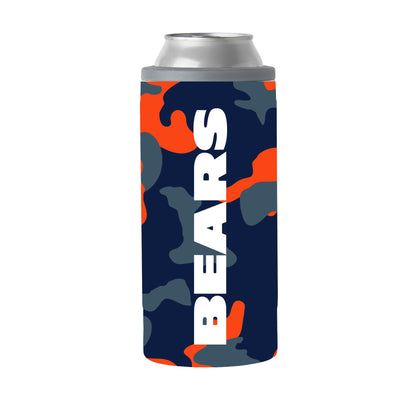 Chicago Bears Camo Swagger 12oz Slim Can Coolie
