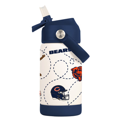 Chicago Bears 12oz Mascot SS Kids Bottle