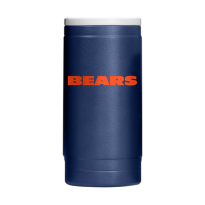 Chicago Bears Flipside Powder Coat Slim Can Coolie