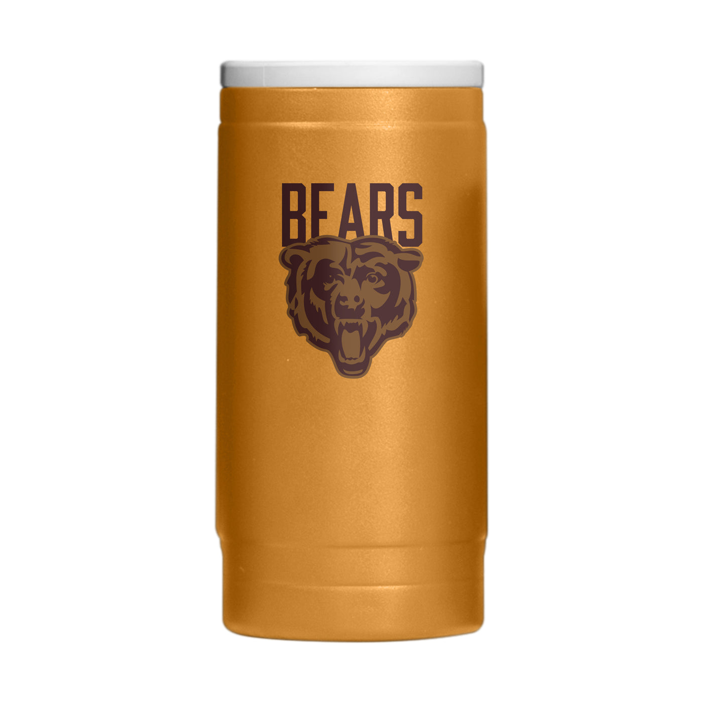 Chicago Bears  Huddle Powder Coat Slim Can Coolie