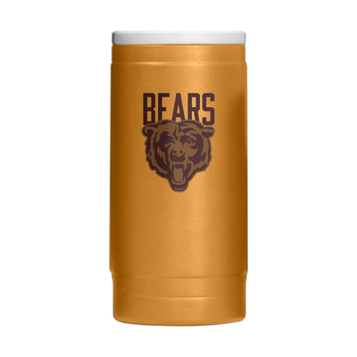 Chicago Bears  Huddle Powder Coat Slim Can Coolie