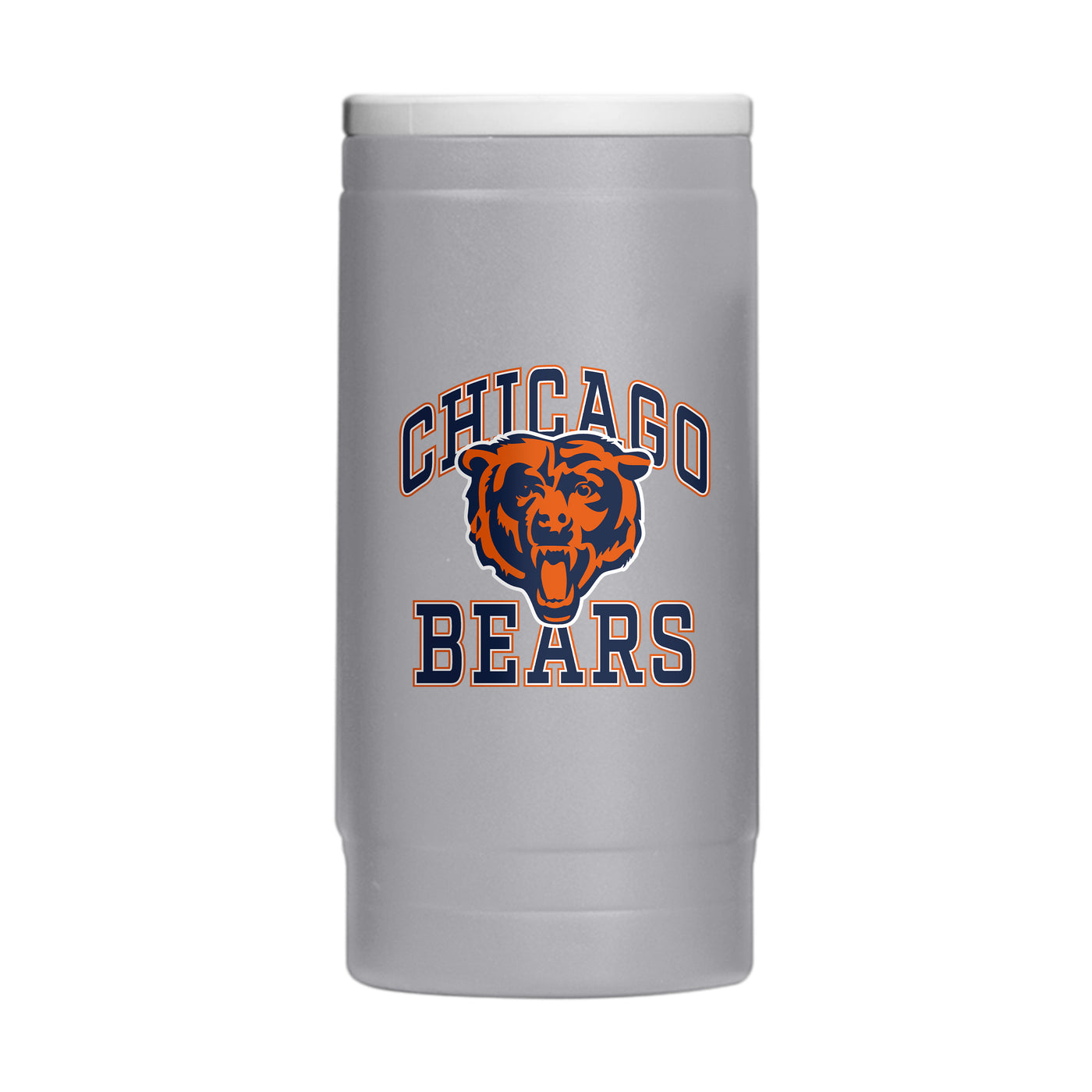 Chicago Bears 12oz Athletic Powdercoat SlimCan Coolie