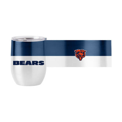 Chicago Bears 16oz Colorblock Stainless Curved Beverage
